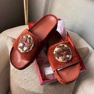 Tory Burch suede slip on